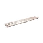 Caixa Coletora de 15x100cm com Grelha Ref. 1688 Cinza Estrela