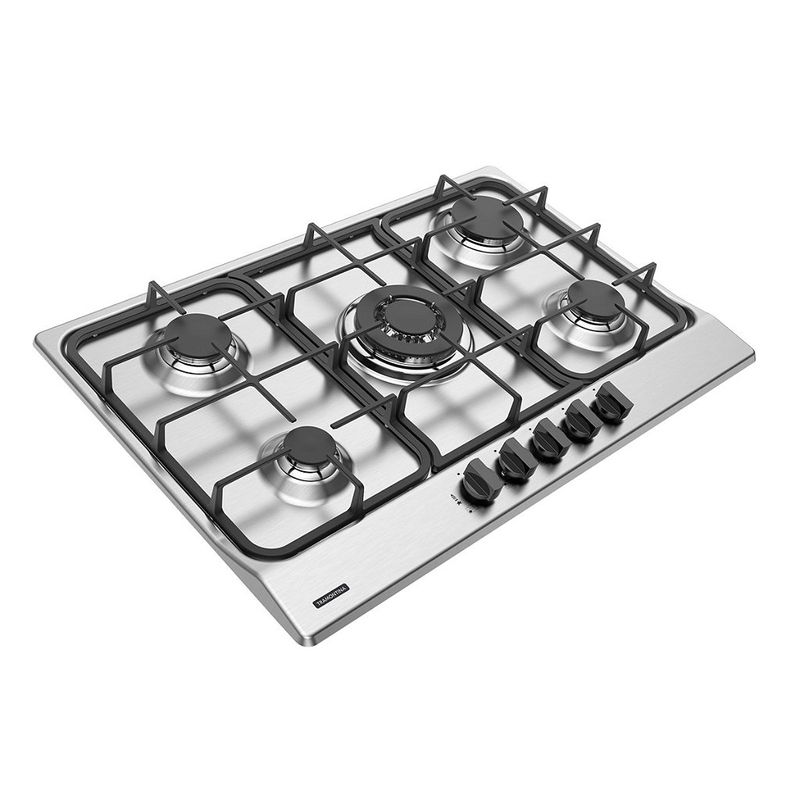 Cooktop a Gás Penta Side Plus em Vidro Temperado 5 Queimadores