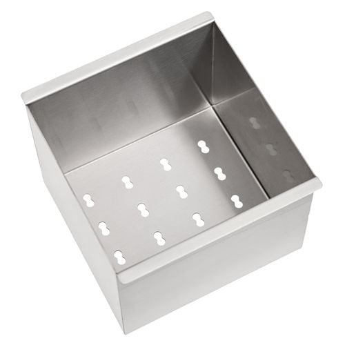 Escorredor Fundo em Aço Inox para Sobrepor na Calha Úmida Escorredor Fundo em Aço Inox para Sobrepor na Calha Úmida