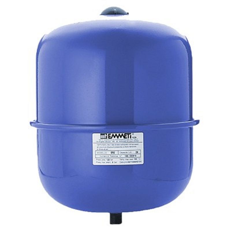 Vaso de Expansão com Membrana de 8 Litros  3/4" Emmeti