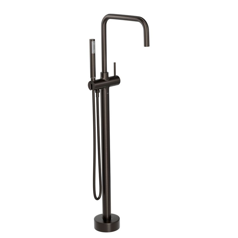 Misturador Monocomando para Banheira de Piso Quadrado You Ref. 1871.MR105.MT Brown Matte Deca