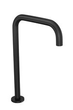 Bica Alta para Lavatório de Mesa Quadrado You Ref. 1792.BL105.MT Black Matte Deca