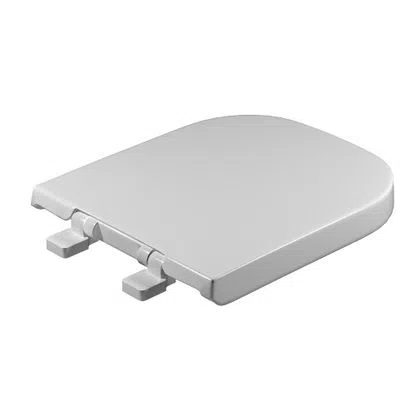 Assento Sanitário Convencional Soft Close Termofixo Span Square Branco Kohler