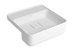 Cuba de Semi-Encaixe Quadrado com Mesa de 40cm Ref. L.61040.M.17 Branco Deca