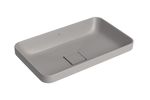 Cuba de Sobrepor Retangular de 50cm L.23050.85 Soft Antracite Deca