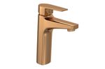 Misturador Monocomando para Lavatório de Mesa com Bica Média Level Ref. 2880.GL26.RD Red Gold Deca