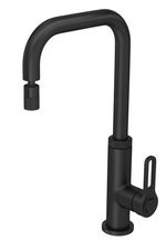 Misturador Monocomando para Cozinha de Mesa com Bica Móvel Urban Ref.2270.BL.IND.MT Black Matte Deca