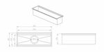 Canal-Organizador-Umido-450mm-Ref.-10400-GhelPlus