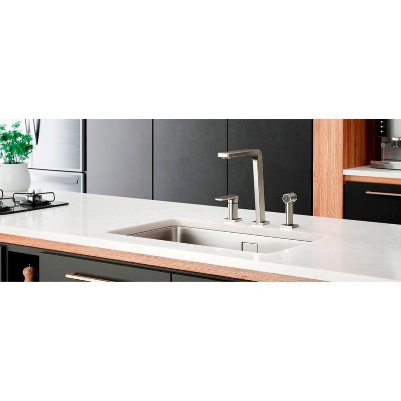 Misturador-Monocomando-para-Cozinha-de-Mesa-Bistro-Tech-Ref.-00699570-Grafite-Escovado-Docol