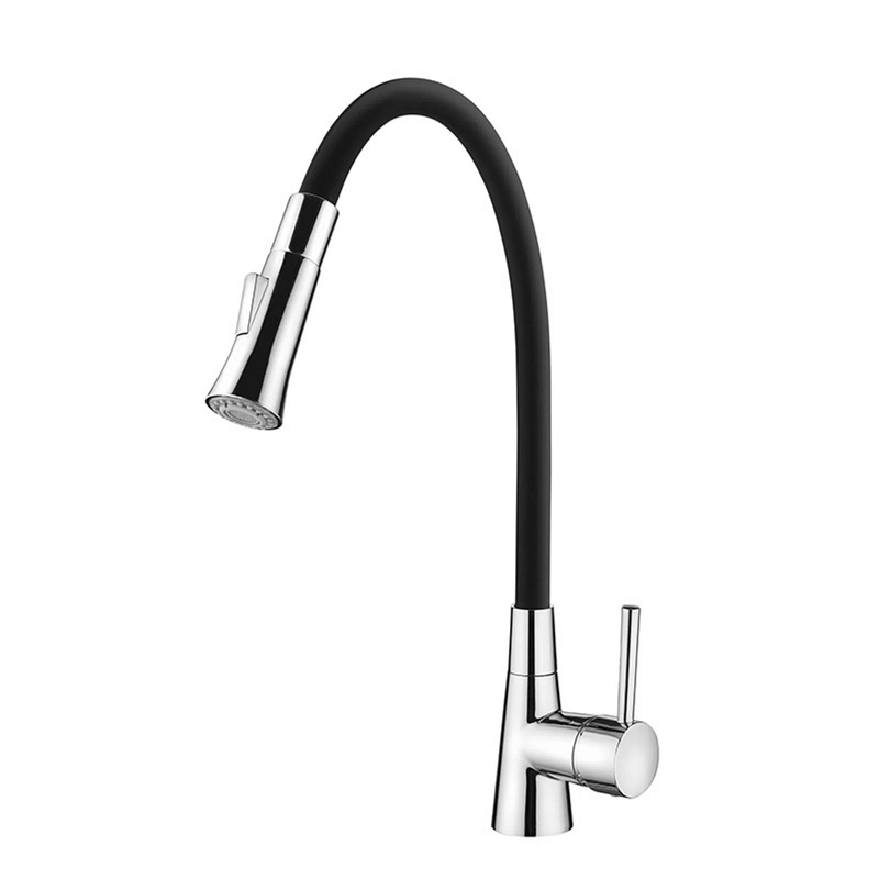 Misturador-Monocomando-Gourmet-para-Cozinha-de-Mesa-Bica-Flexivel-2257-B27-Black-Lorenzetti