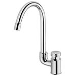 Torneira para Lavatório de Mesa com Bica Alta PressMatic 00444506 Cromado Docol