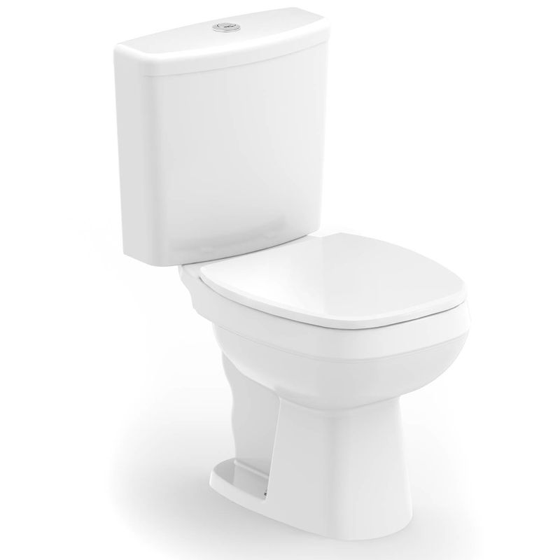 Bacia para Caixa Acoplada City Plus Branco Celite