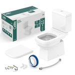 Kit Completo de Bacia com Caixa Acoplada e Acessórios Elite Branco Celite