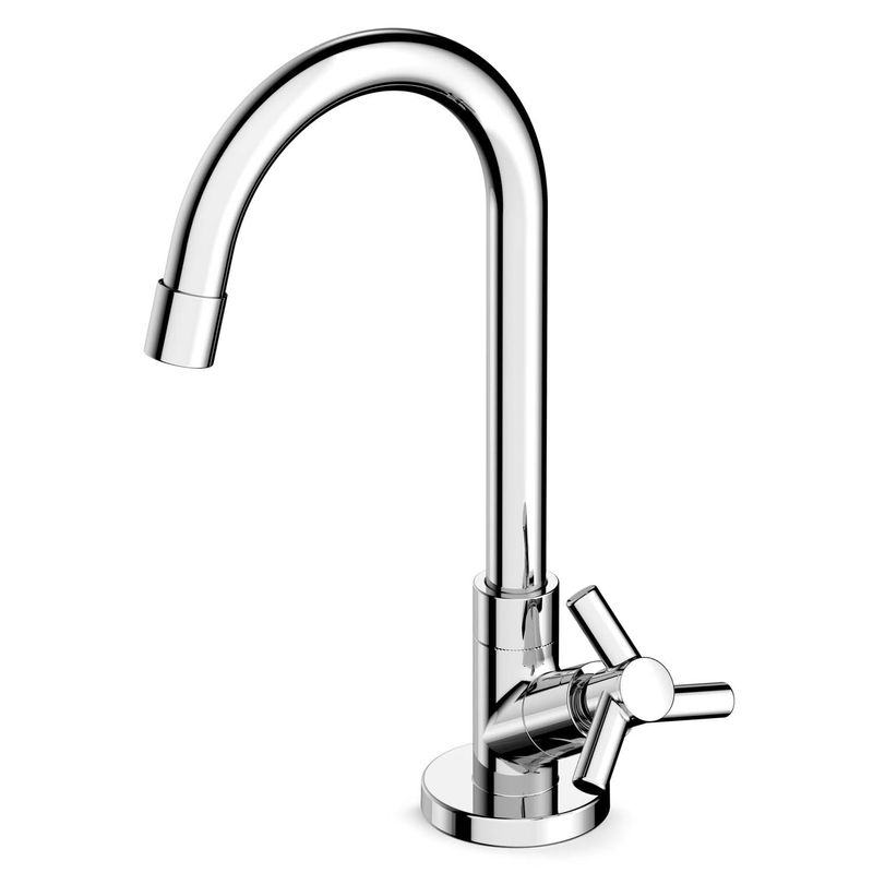 Torneira para Lavatório de Mesa com Bica Alta One Cromado Celite