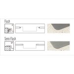 Cuba de 50x40cm com Válvula de 4.1/2" TDC Quadrum Ref. 93914103 Inox Tramontina