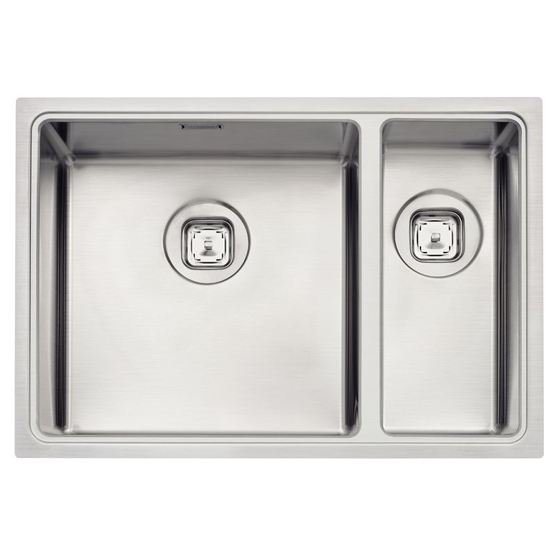 Cuba de 66x46cm com Válvula de 4.1/2" TDC Quadrum Ref. 94008103 Inox Tramontina