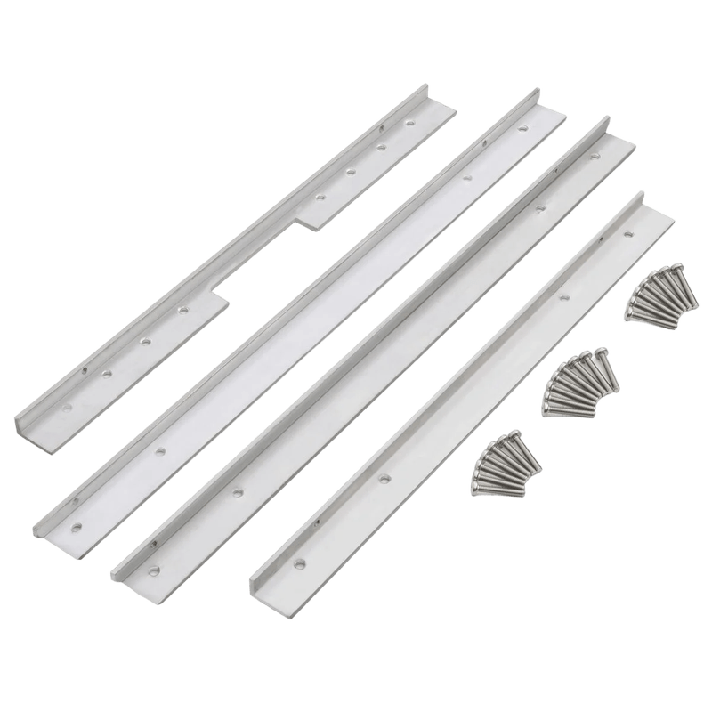 Kit de Instalação em Alumínio Flush para Cuba Quadrum 70 Ref. 94532110 Tramontina