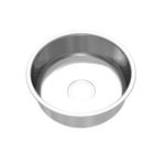 Cuba Redonda de 38x17 Extra CR-38 Ref. 01025716 Inox Escovado Mekal
