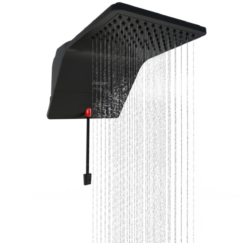 Ducha Eletrônica Ducali de 6800w e 220v Black Zagonel