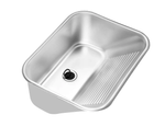 Tanque Monobloco de Sobrepor de 53x43x22cm de 30 litros Ref. 20410 Inox GhelPlus
