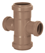 Cruzeta Redução PBA sem Anel de 75x50mm Amanco Wavin