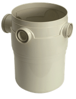 Corpo da Caixa de Gordura de 300mm Amanco Wavin