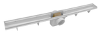 Corpo Ralo Linear Sifonado de 90cm Branco Amanco Wavin