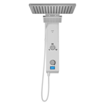 Ducha Falls Digital de 7700w 220v Branco Metálico Hydra