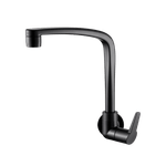 Torneira para Cozinha de Parede em ABS(Plástico) Flatt 1168 F71 Preto Fosco Lorenzetti