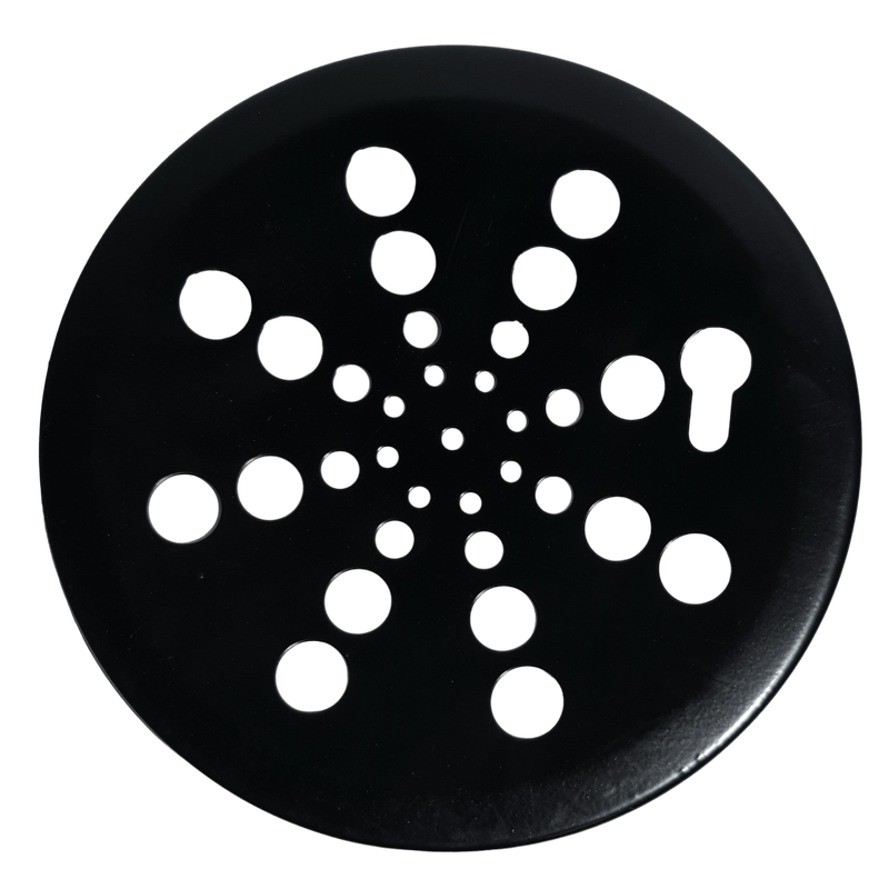 Grelha Simples Redonda em Inox sem Caixilho de 150mm Ref. 8070 Black Clarinox