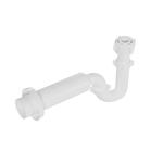 Sifão Articulado Universal de 1x50mm Ref. SPP50 Branco Astra