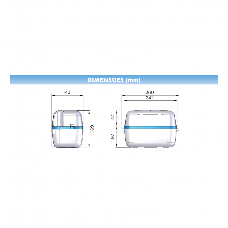 Bomba de Evacuação para Ar Condicionado Sanicondens Pro V02 em 220v Ref. SK06 Branco Sanitrit