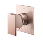 Acabamento Monocomando para Chuveiro de 3/4" New Edge/Minima Ref.00925969 Cobre Escovado Docol
