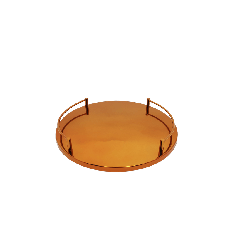 Bandeja em Latão Slim Ref. 8322RG Red Gold Rogeart
