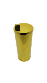 Porta Escova Slim Ref. 8274GL Gold Rogeart
