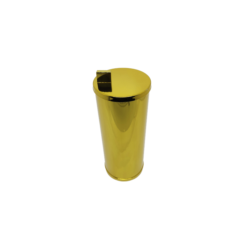 Porta Escova Slim Ref. 8274GL Gold Rogeart