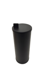 Porta Escova Slim Ref. 8274PF Black Matte Rogeart