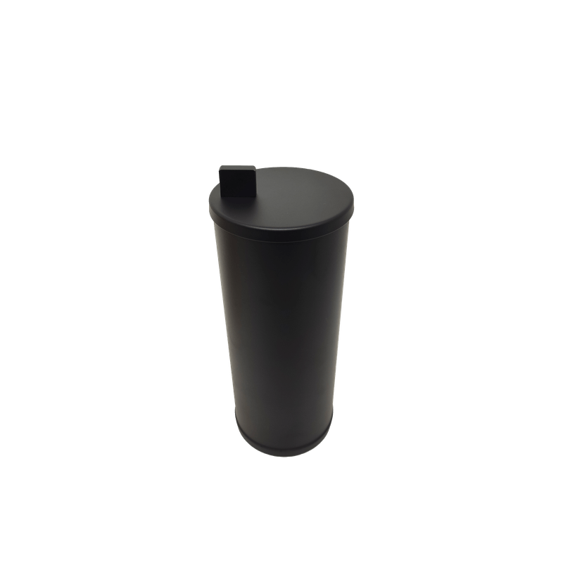 Porta Escova Slim Ref. 8274PF Black Matte Rogeart