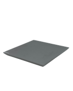Bandeja de 24cm Slim Cristal Cinza Claro Resimetal