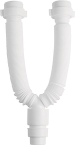 Tubo Extensivo Duplo Universal Branco Amanco Wavin