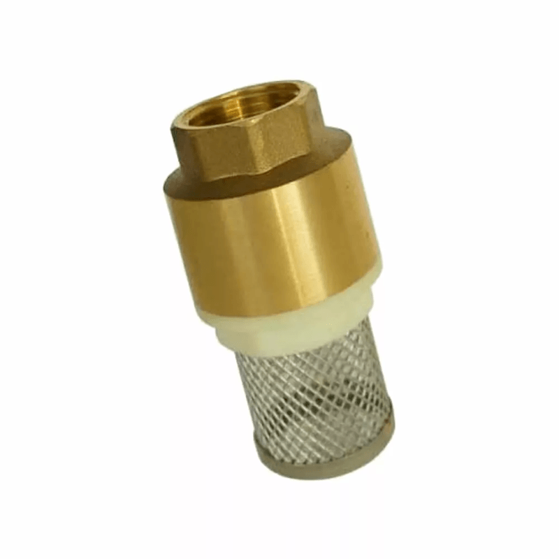 Válvula Fundo de Poço de 2.1/2"" com Tela em Inox Emmeti