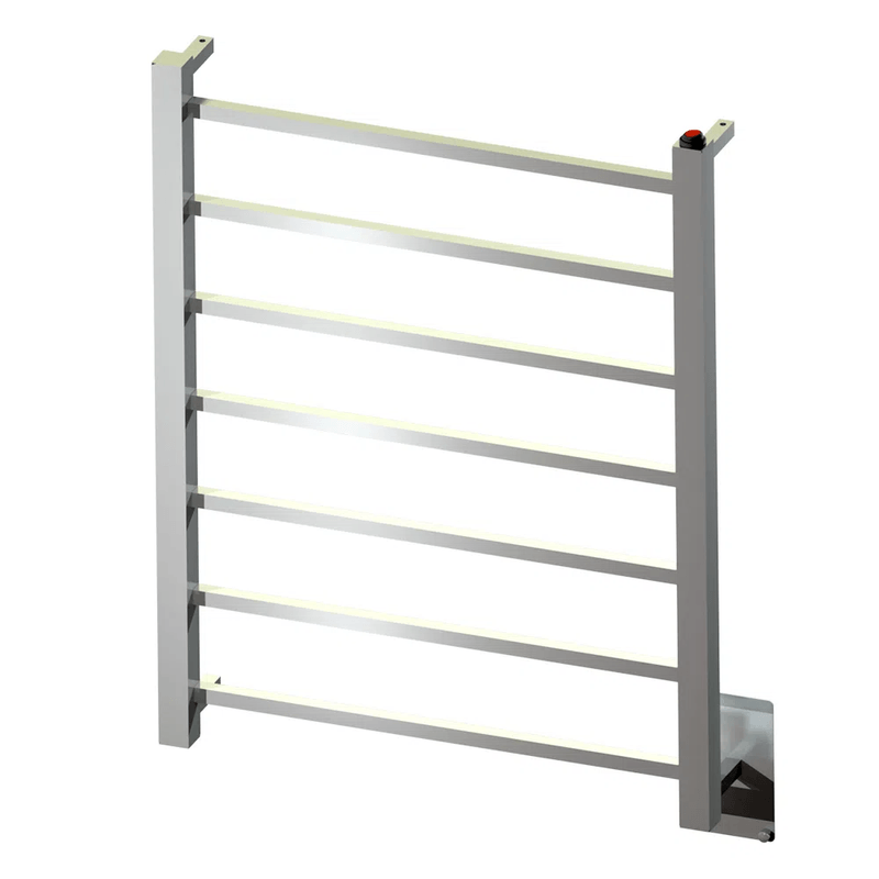 Toalheiro Térmico Grande com Fio Oculto Quada Ref. 19.TQ04.IP Cromado Crismoe