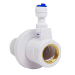 Conexão em T com Engate Rápido Reto de 1/2" Ref. AC051 Planeta Água