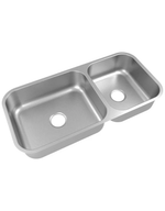 Cuba Dupla de Embutir de 86x40x17x17 Luxo CD-50/34 Ref. 01017816 Inox Escovado Mekal