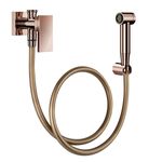 Ducha Higiênica com Registro e Derivação New Edge Ref.00925630 Cobre Polido Docol
