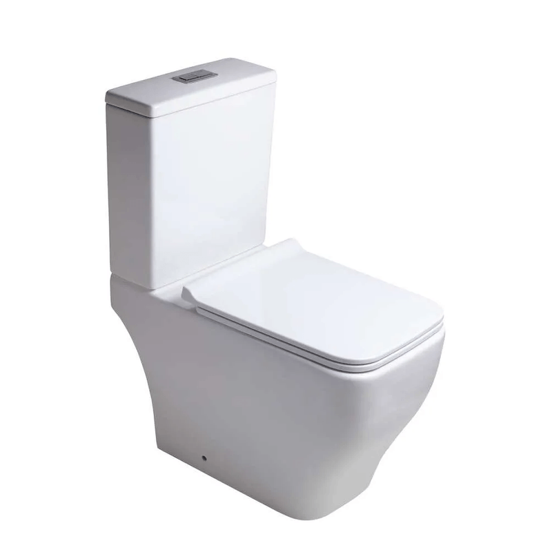 Kit Bacia com Caixa Acoplada e Acessórios Sentiero Ref. 1203090105A Branco Acqua