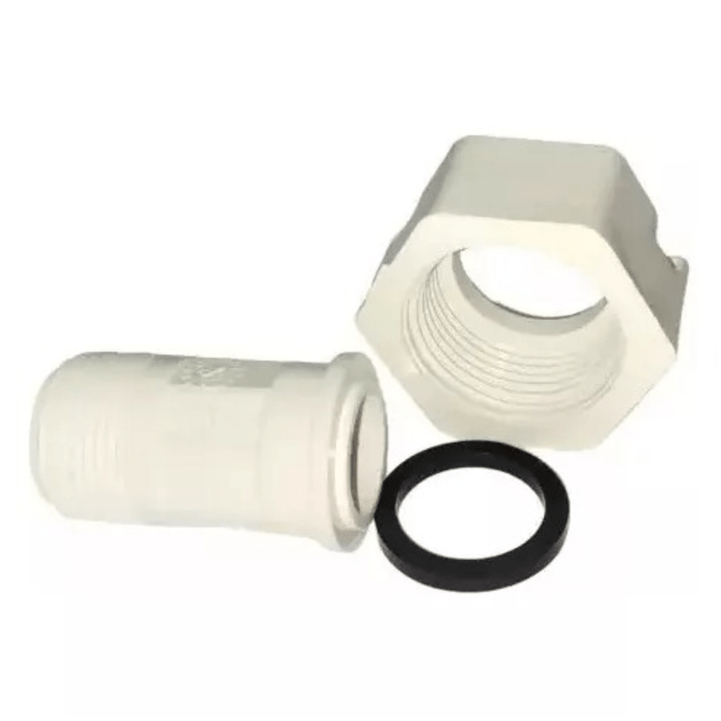 Tubete Curto PP de 3/4" Branco Polierg