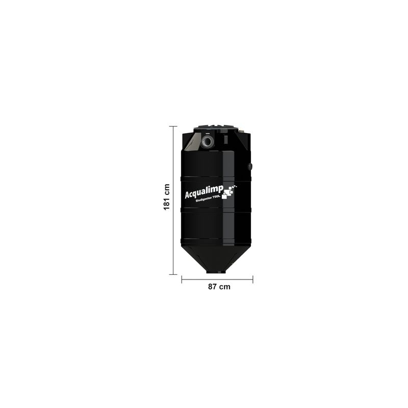 Biodigestor de 750L Acqualimp