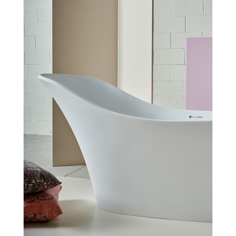 Banheira Oval BM011 Branco Banhomais