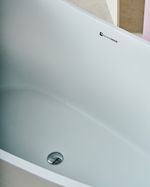 Banheira Oval BM011 Branco Banhomais